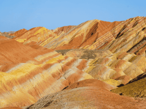 china rainbow mountains
