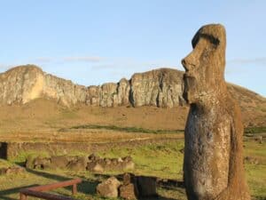 when easter island heads built