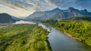 why mekong river brown